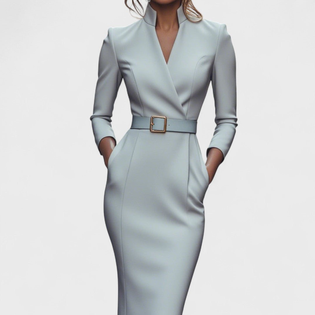 Carla™ | Elegant kjole med bælte