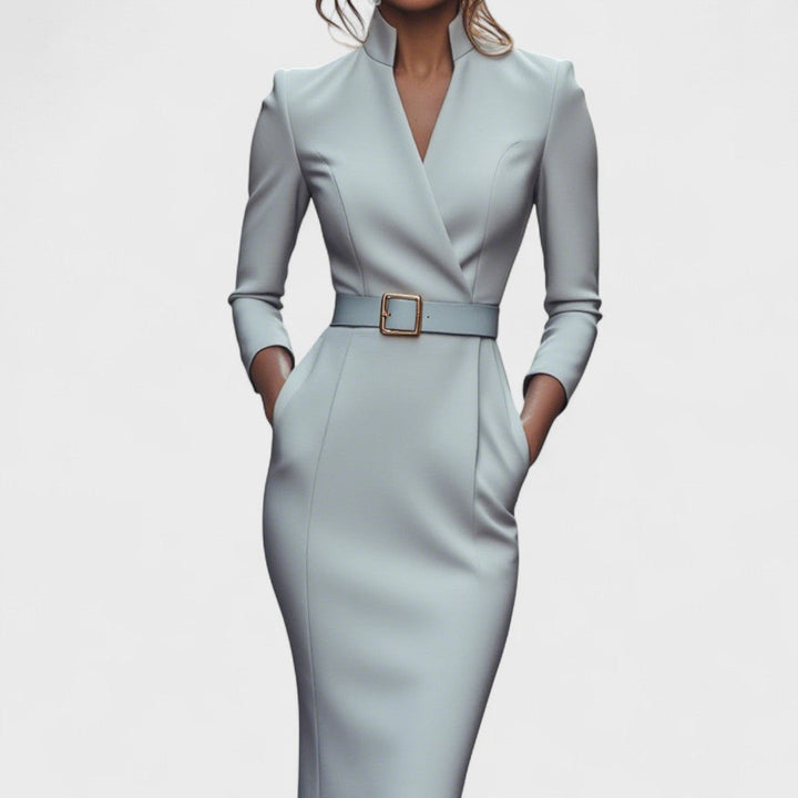 Carla™ | Elegant kjole med bælte