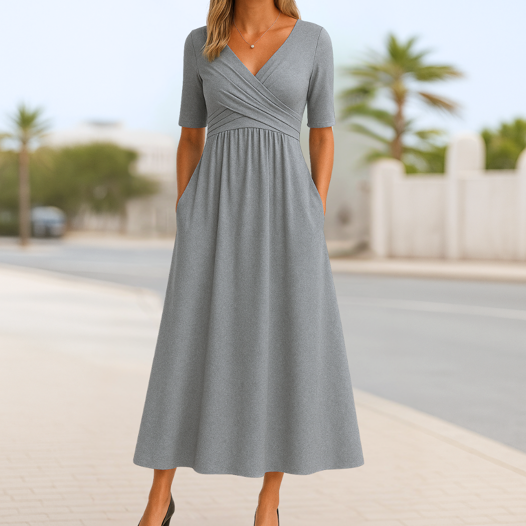 Veronica™ | Elegant midikjole med tidløs charme