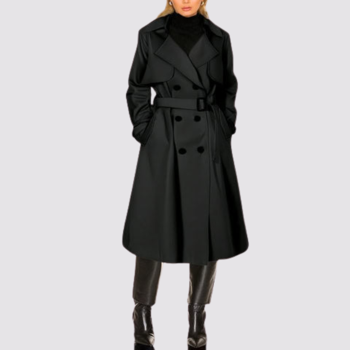Elena™ | Elegant trenchcoat med bælte