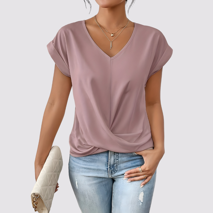Ariana™ | Elegant top med knude