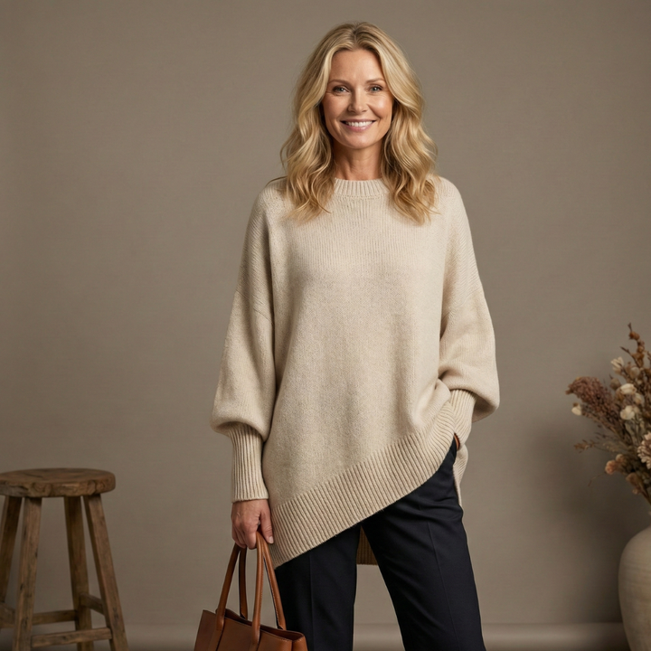 Claudia™ | Elegant oversized sweater i blød strik