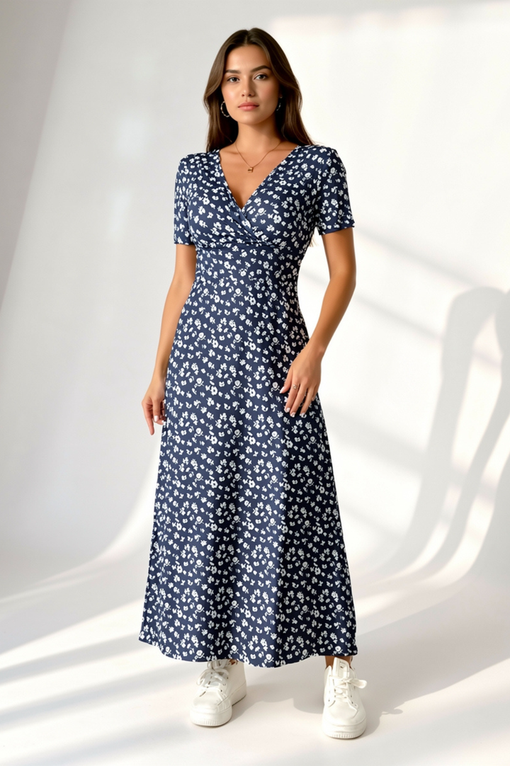 Anette™ | Blomstret sommerkjole