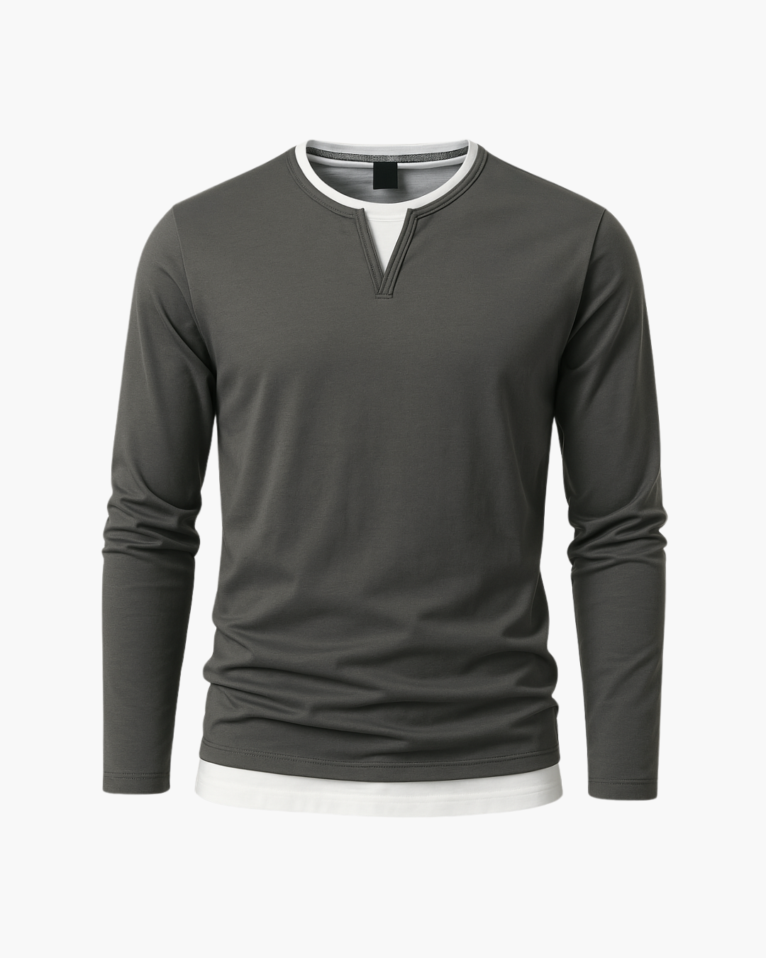 Carmin™ | Herrebluse med lange ærmer