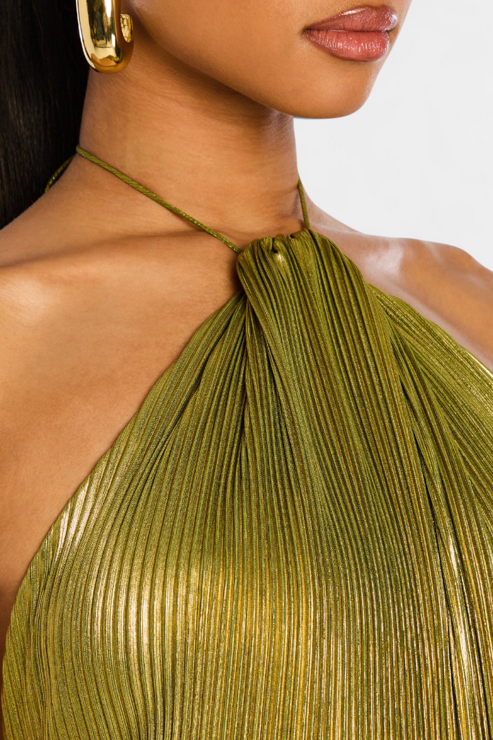 Martina™ | Elegant metallisk aftenkjole