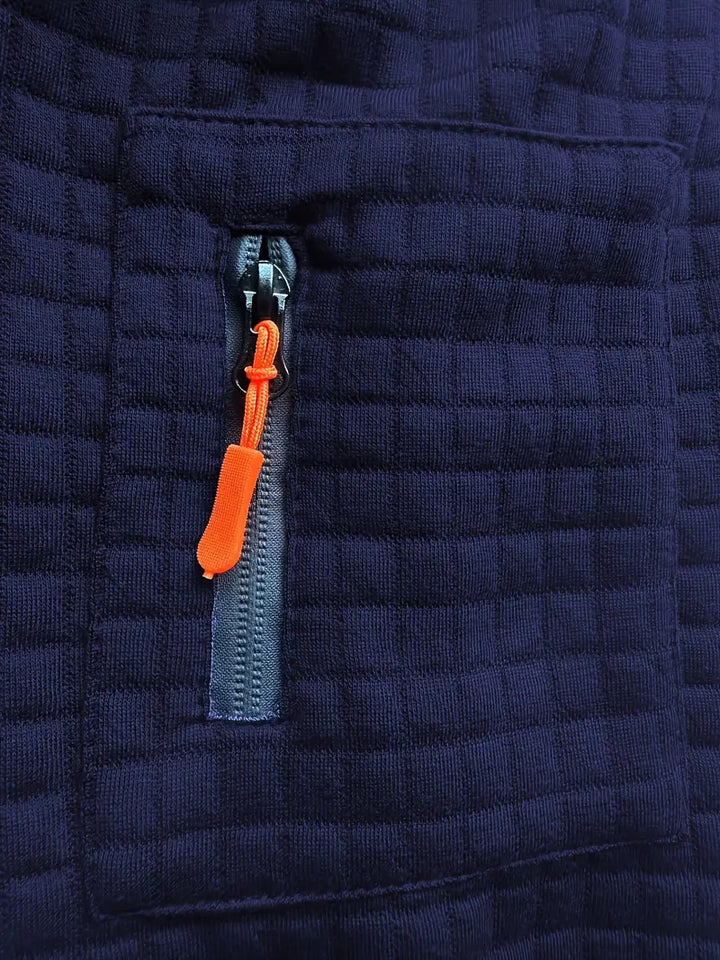 Emilio™ | Struktureret langærmet polo