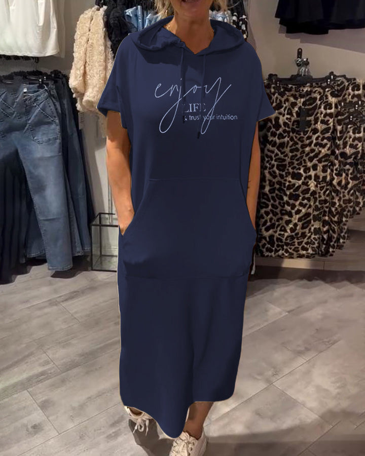 Sasha™ | Hættetrøjekjole