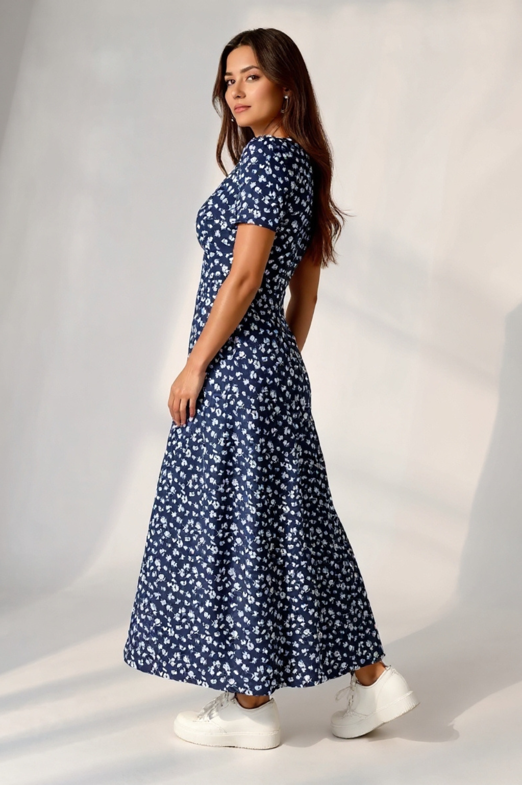 Anette™ | Blomstret sommerkjole