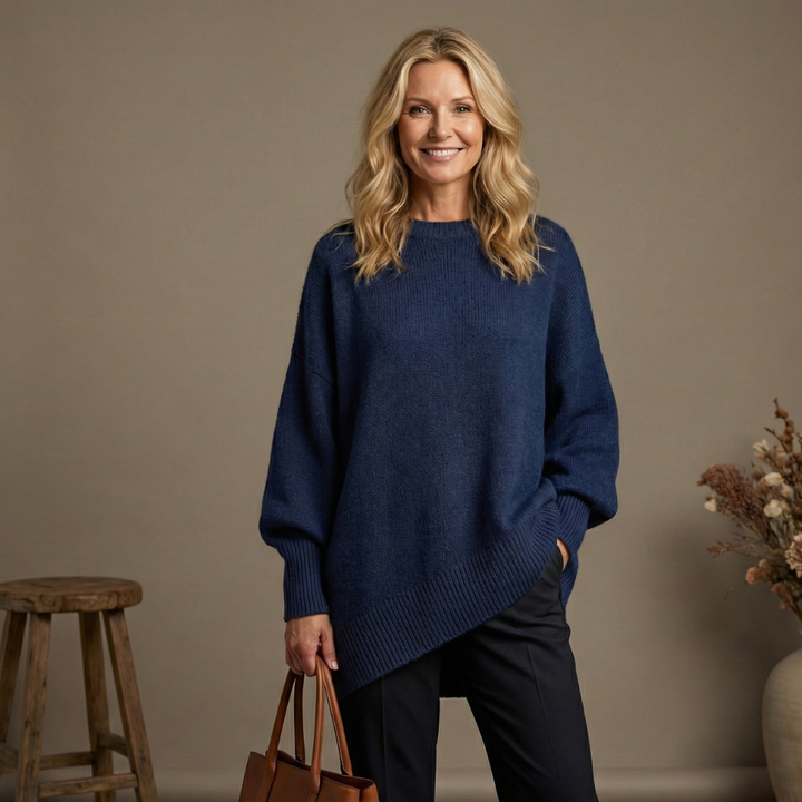 Claudia™ | Elegant oversized sweater i blød strik