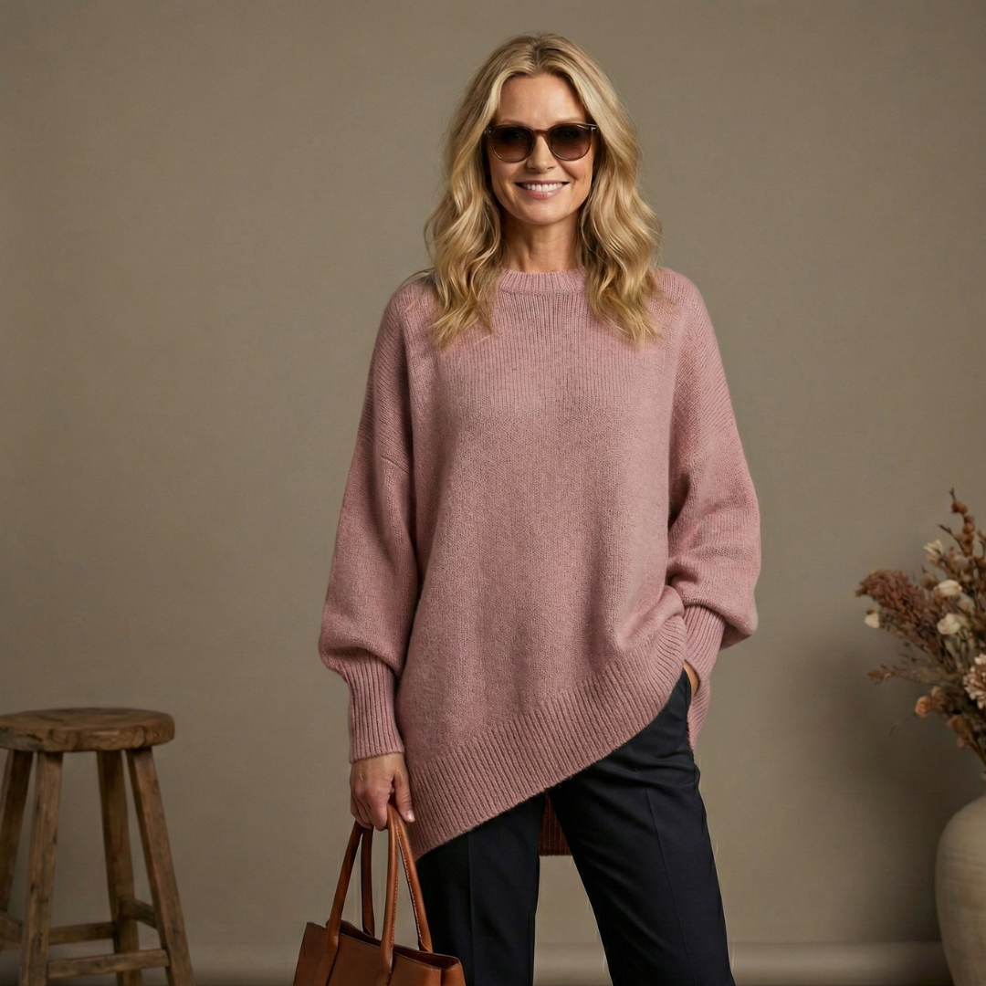 Claudia™ | Elegant oversized sweater i blød strik