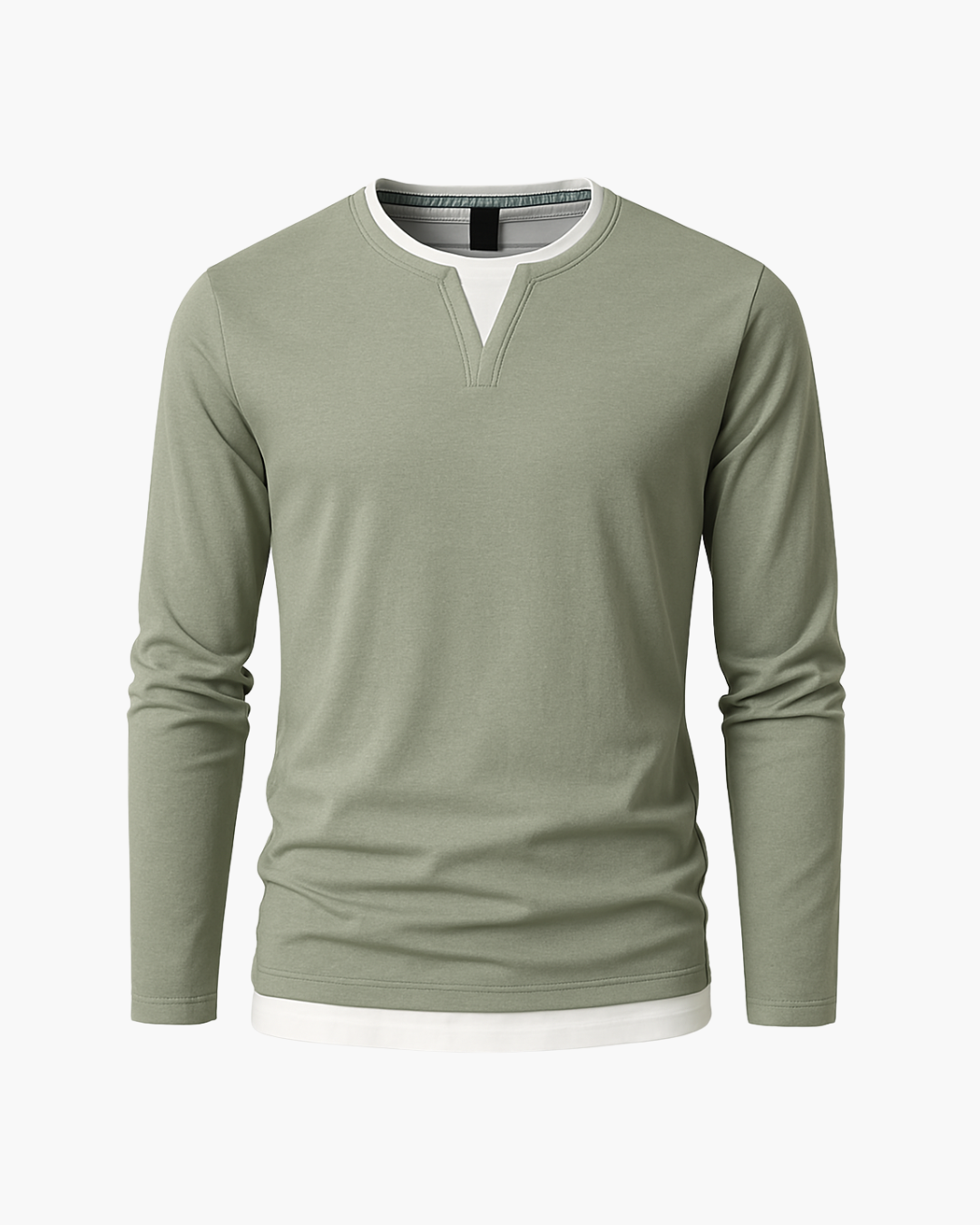 Carmin™ | Herrebluse med lange ærmer