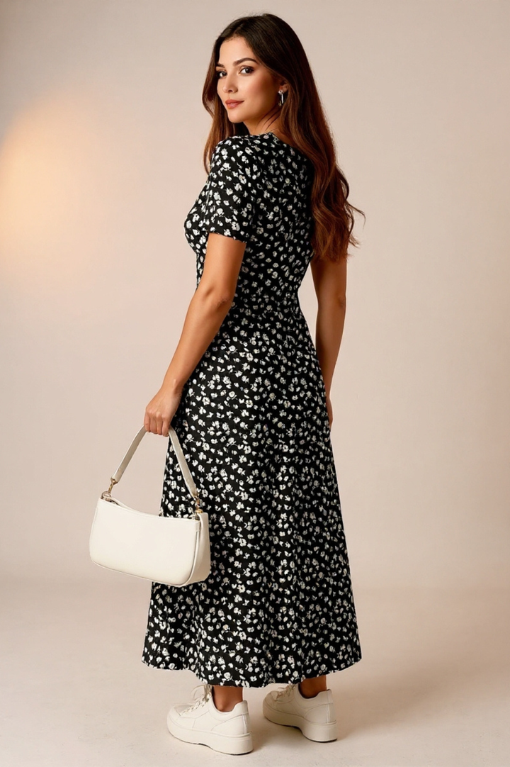 Anette™ | Blomstret sommerkjole