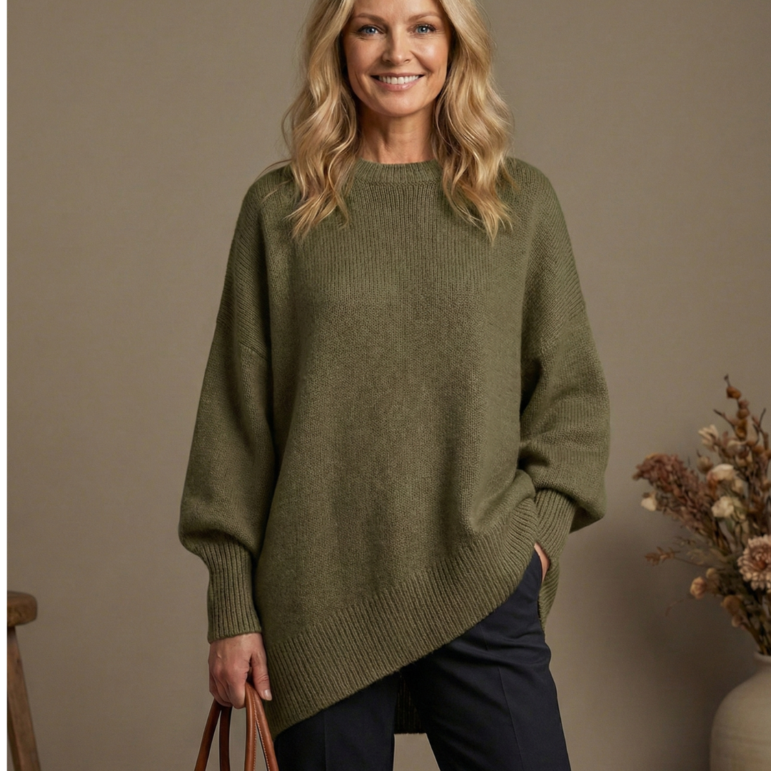 Claudia™ | Elegant oversized sweater i blød strik