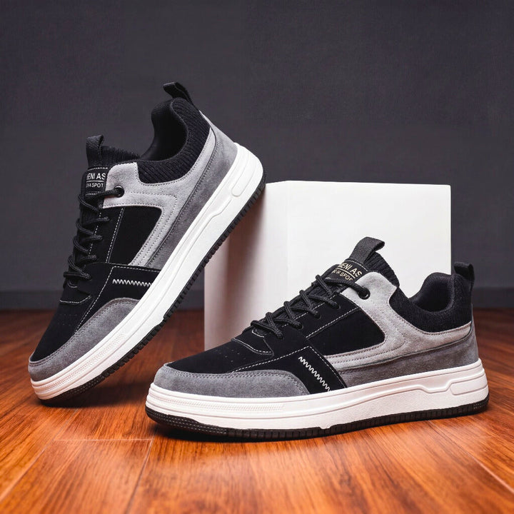 Emil™ | Lædersneakers med slip-on design