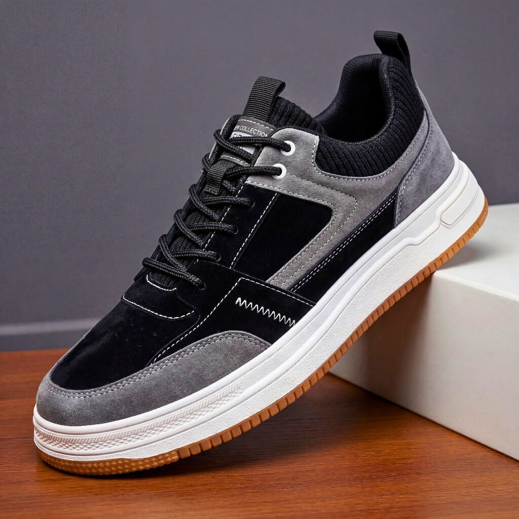 Emil™ | Lædersneakers med slip-on design