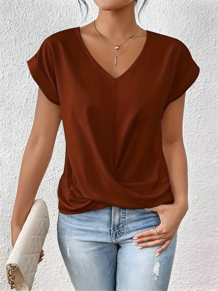 Ariana™ | Elegant top med knude