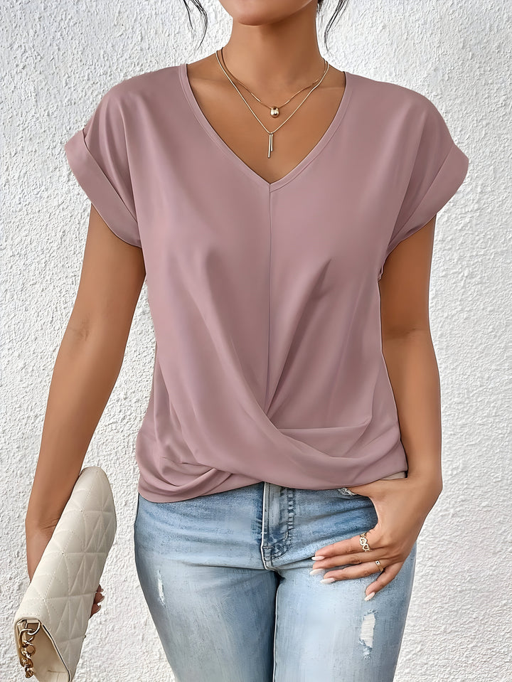Ariana™ | Elegant top med knude