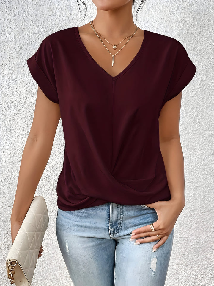 Ariana™ | Elegant top med knude