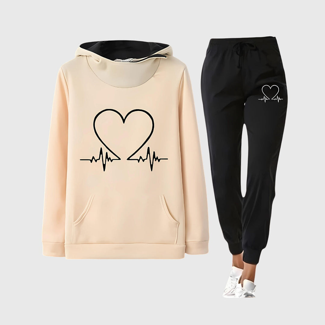 Rossella™ | Comfy sæt med sweatshirt og joggers