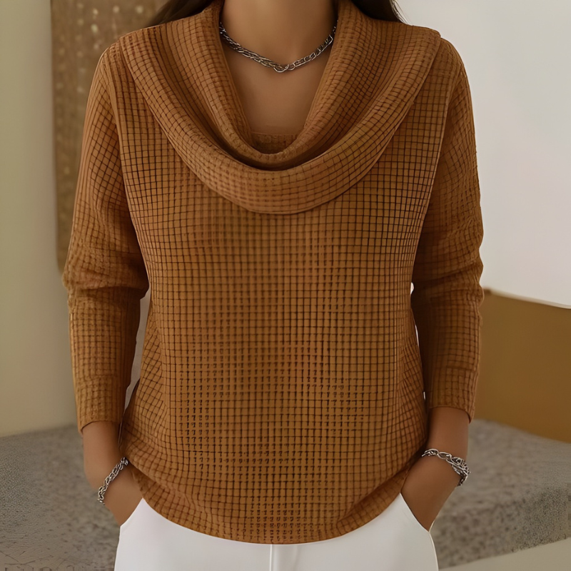 Vittoria™ | Blød og elegant sweater med blød krave