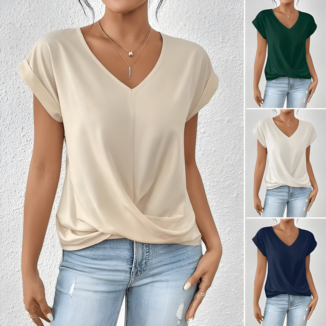 Ariana™ | Elegant top med knude