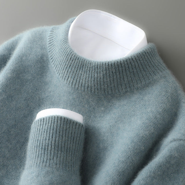 Lucio™ | Elegant kashmirsweater med høj hals