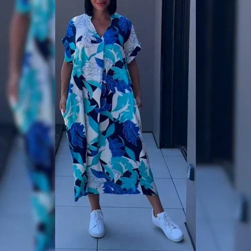 Mia™ | Let sommerkjole med livligt print