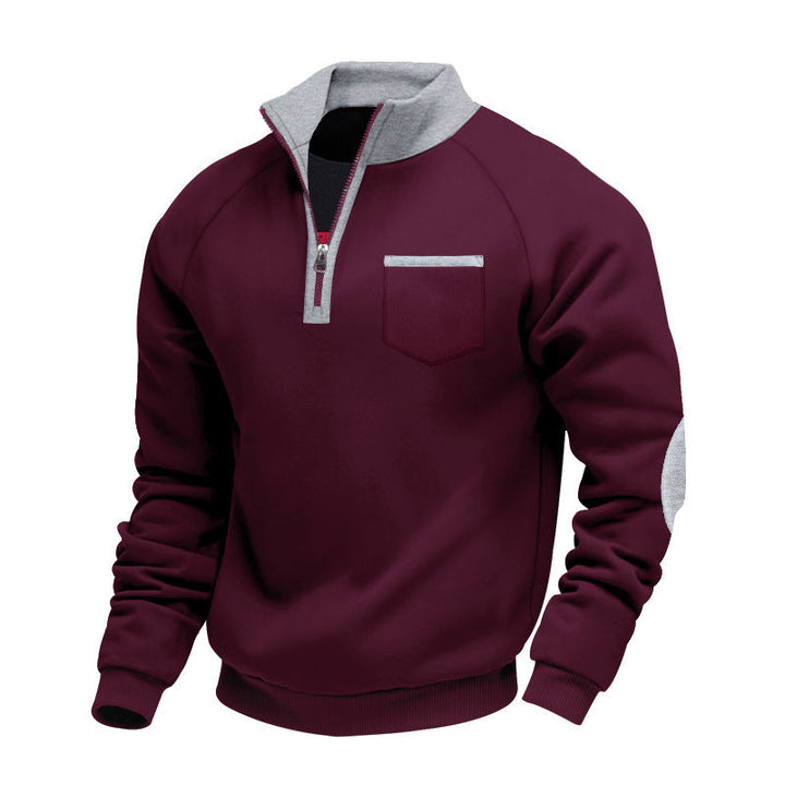 Tino™ | Sporty sweater med lynlås og lomme