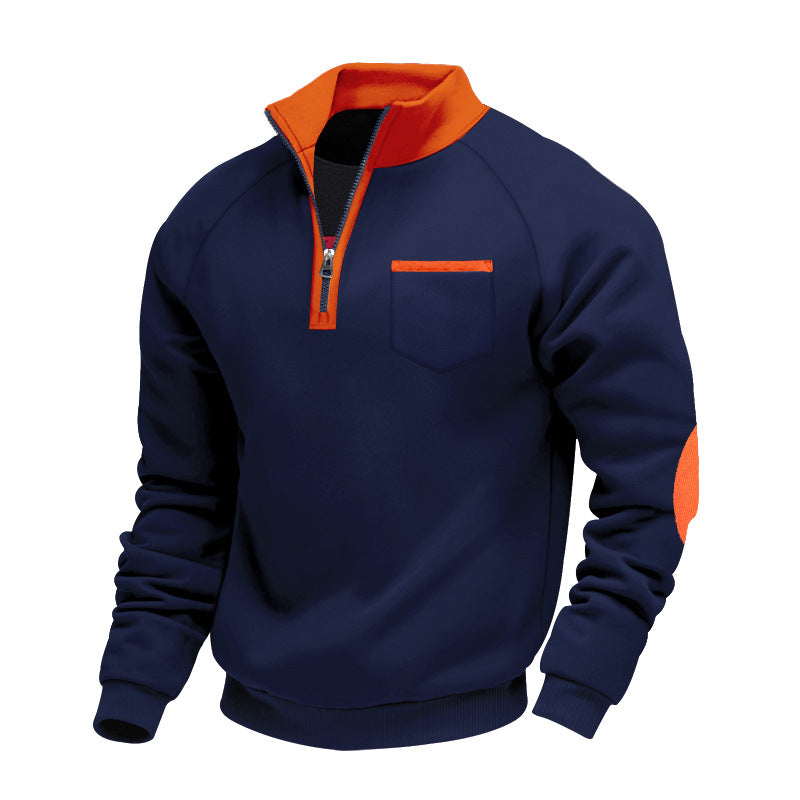 Tino™ | Sporty sweater med lynlås og lomme