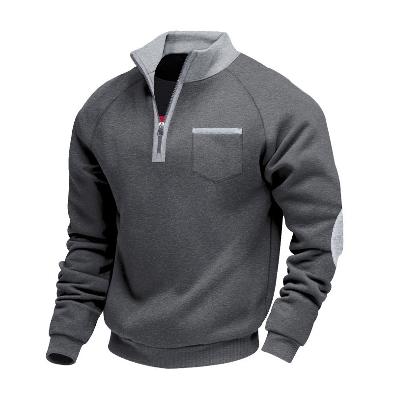 Tino™ | Sporty sweater med lynlås og lomme