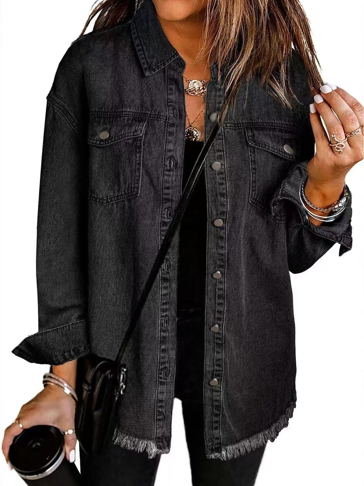 Mette™ | Afslappet denimjakke med lommer