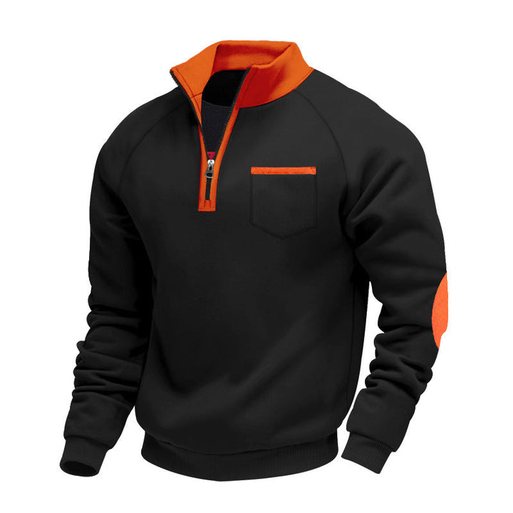 Tino™ | Sporty sweater med lynlås og lomme