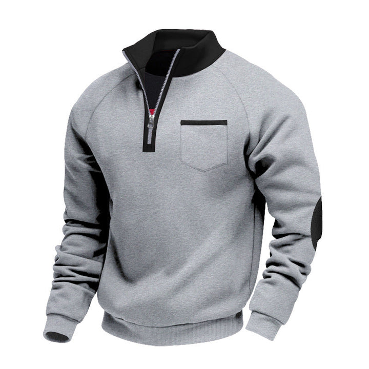 Tino™ | Sporty sweater med lynlås og lomme