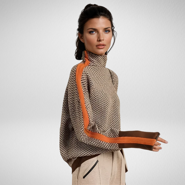 Giorgia™ | Elegant og varm sweater med høj hals