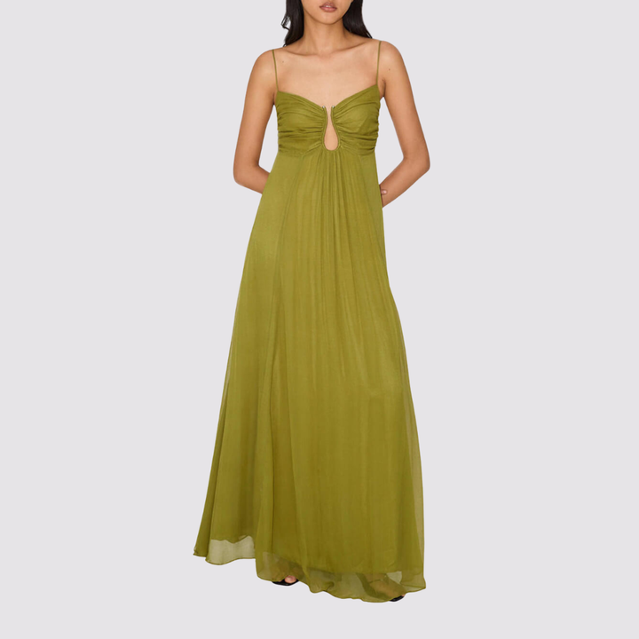 Alessandra™ | Elegant maxikjole med tynde stropper