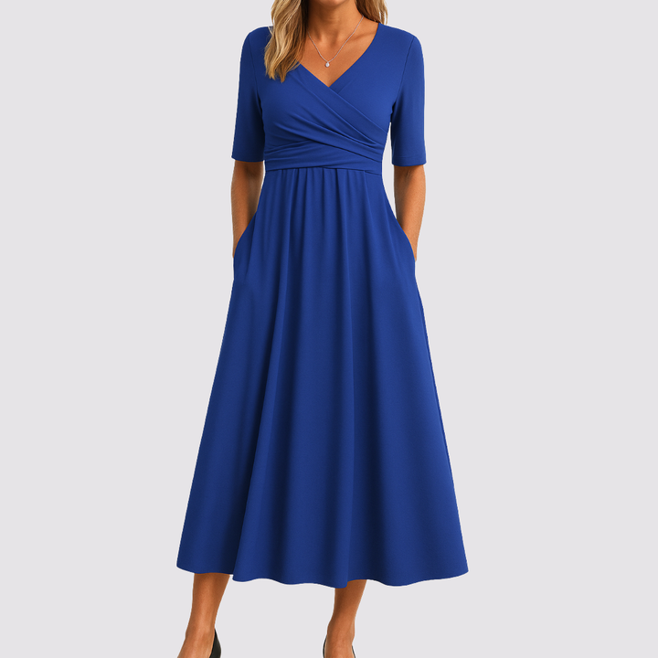 Veronica™ | Elegant midikjole med tidløs charme