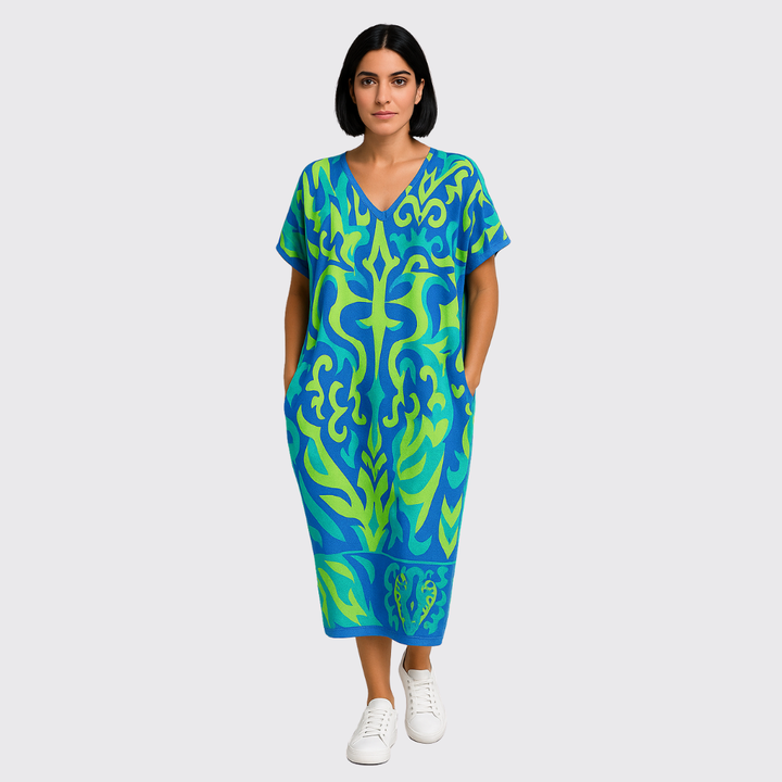 Mia™ | Let sommerkjole med livligt print