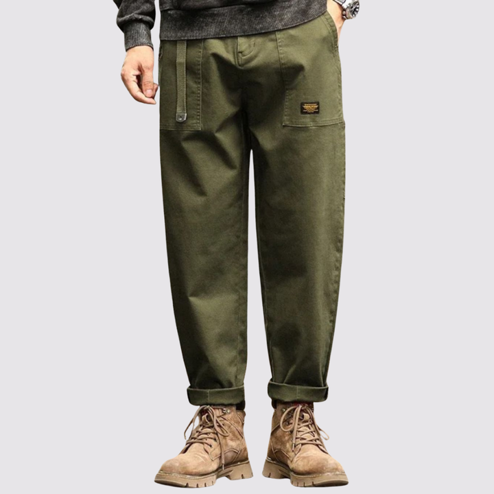 Riccardo™ | Vintage cargo-bukser i bomuld