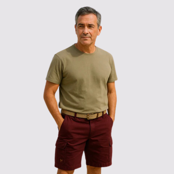 Karel™ | Casual cargo-shorts i bomuld