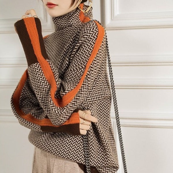 Giorgia™ | Elegant og varm sweater med høj hals