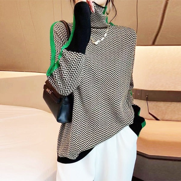 Giorgia™ | Elegant og varm sweater med høj hals