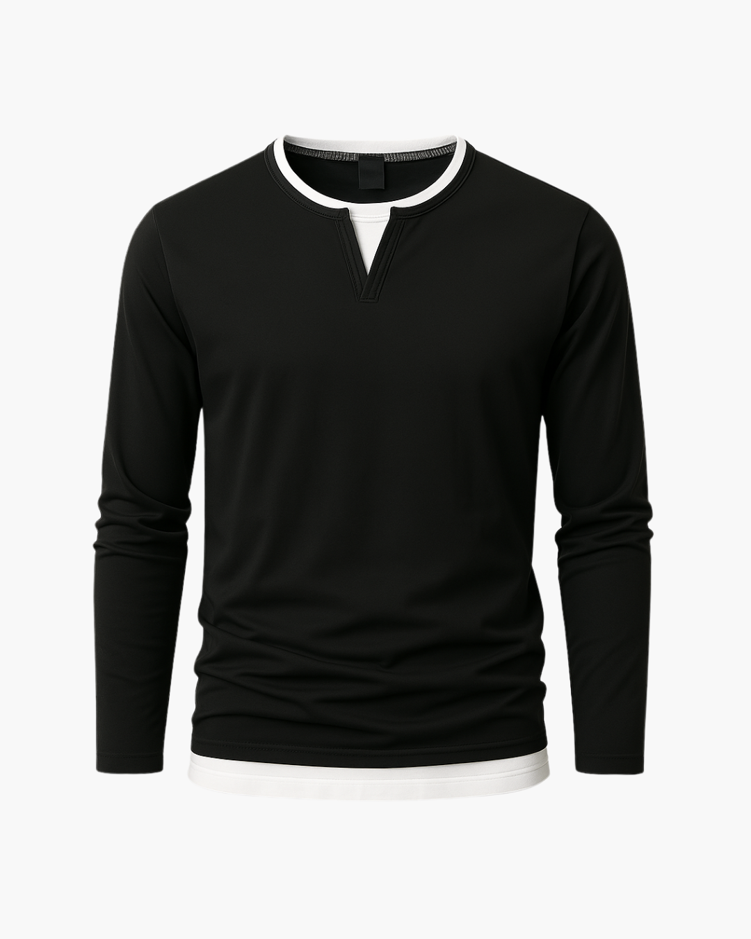 Carmin™ | Herrebluse med lange ærmer