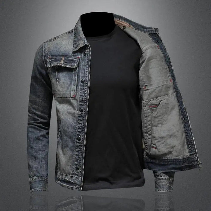 Orazio™ | Vintage denimjakke