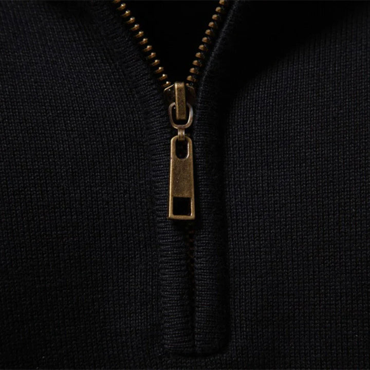 Timo™ | Maglione caldo con mezza zip