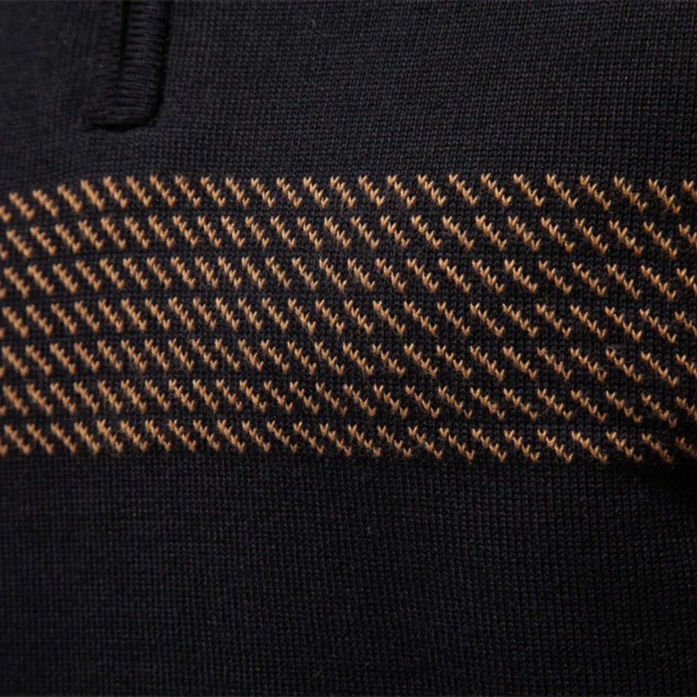 Timo™ | Maglione caldo con mezza zip