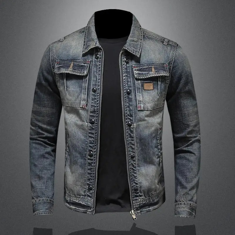 Orazio™ | Vintage denimjakke