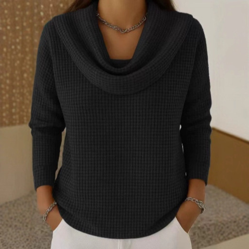 Vittoria™ | Blød og elegant sweater med blød krave