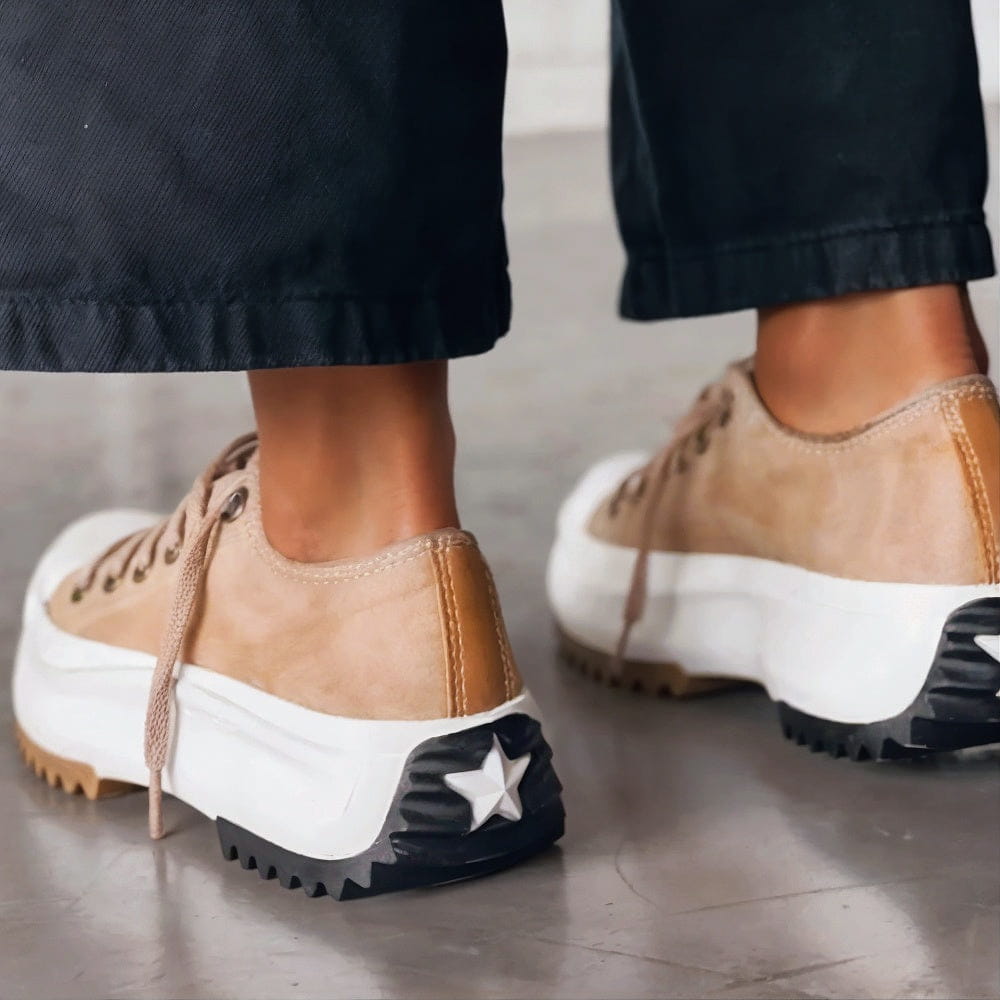 Dominique™ | Elegante plateausneakers