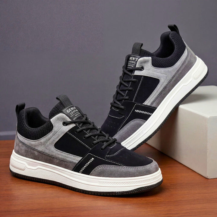 Emil™ | Lædersneakers med slip-on design
