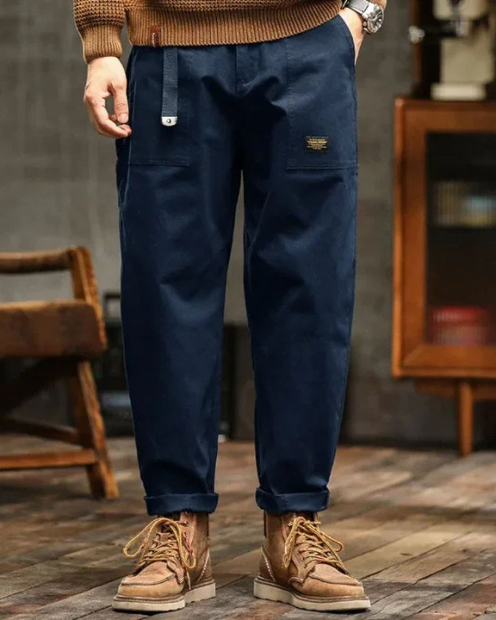 Riccardo™ | Vintage cargo-bukser i bomuld